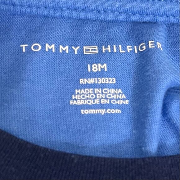 Tommy Hilfiger Short Sleeve Tee   Boys Size 18 Months   NWOT - Picture 3 of 5